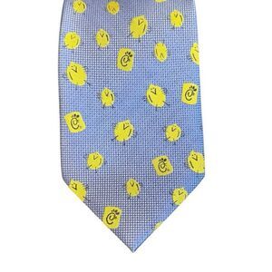 Chick-fil-A Novelty Lemonade 100% Silk Tie Retired Collectible